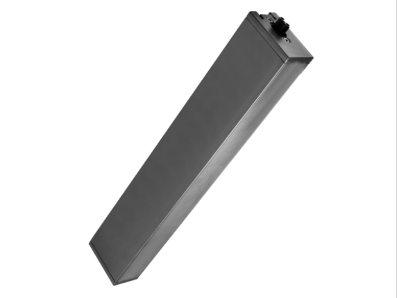 Alimentatore per lampada LED lineare nera da soffitto e sospensione 220-240V