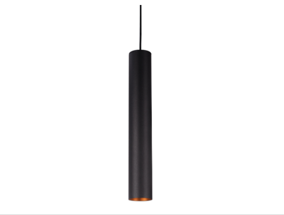 Lampada LED a sospensione nera pendente 10W 24V 4000K 300mm CRI90