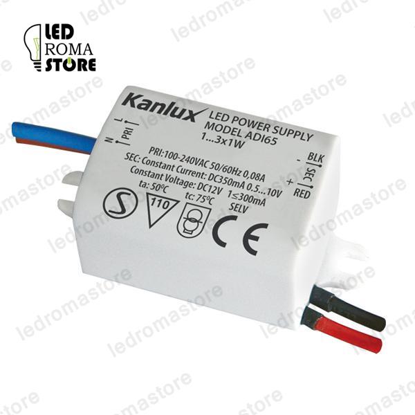 ALIMENTATORE ADI 350 CC 350mA 1X3W - KANLUX 1440