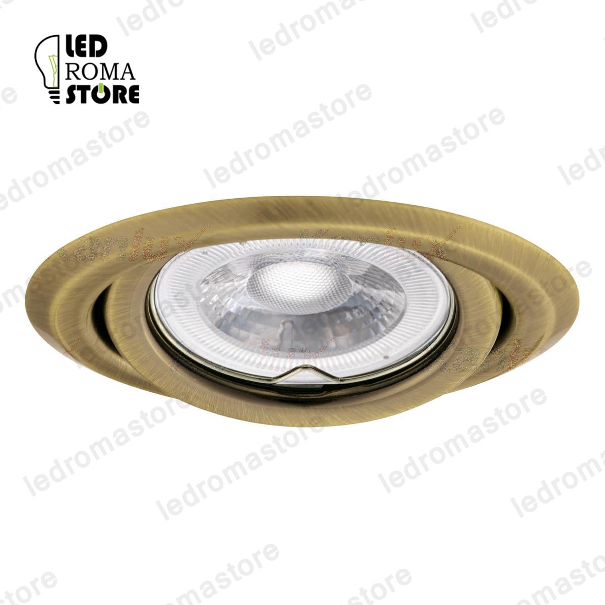 PORTAFARETTO GU10-MR16 DECORATIVO ARGUS CT-2115-BR/M - KANLUX 330