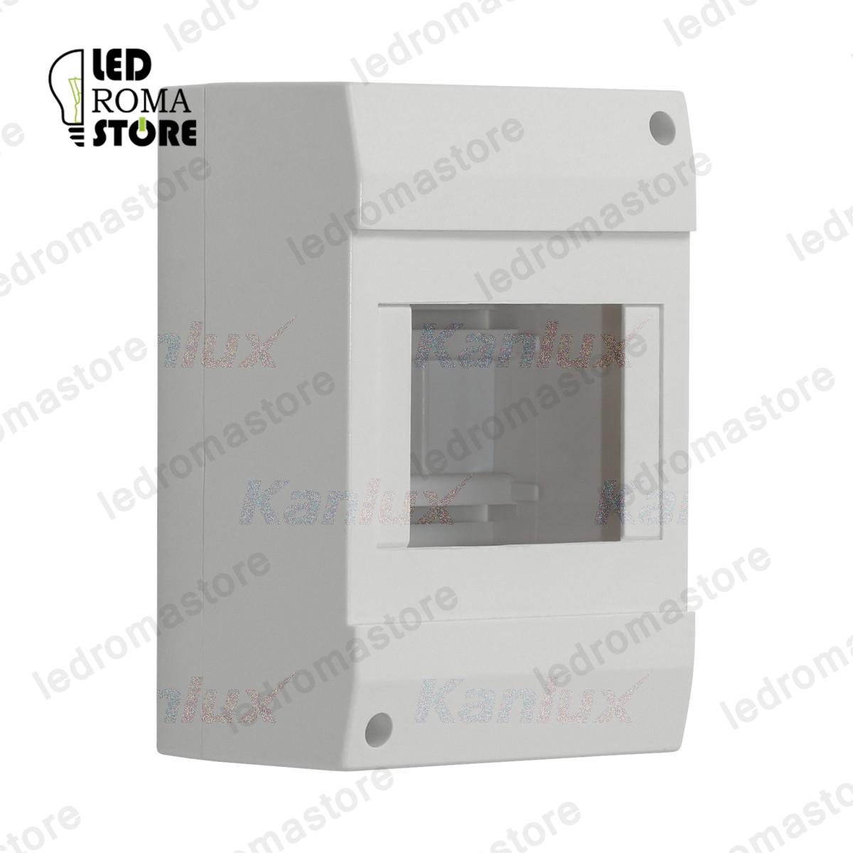 QUADRO DI DISTRIBUZIONE SERIE DB DB104W 1X4P/SM - KANLUX 3851