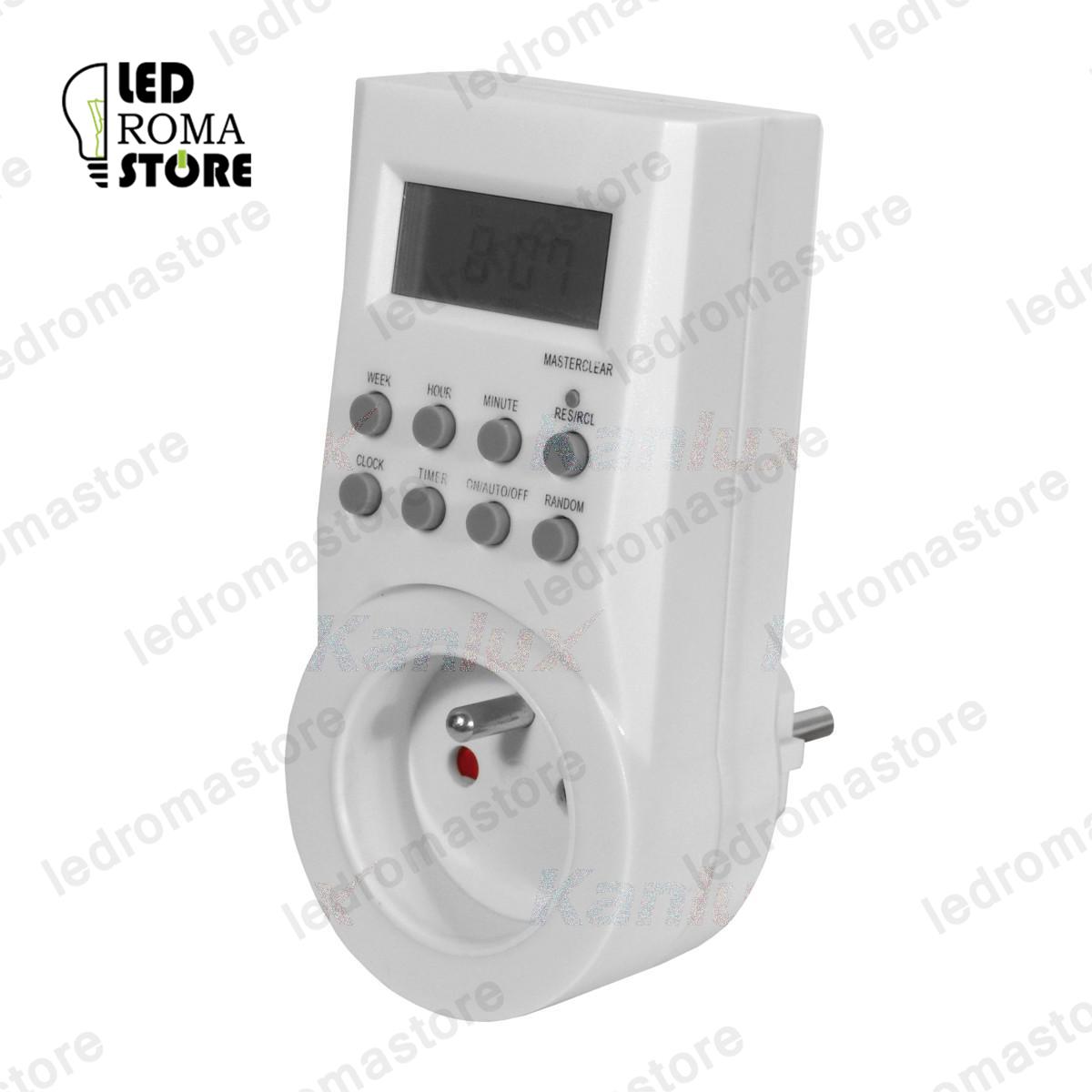 TIMER/PROGRAMMATORE DI COMANDO CYBER TM-6 - KANLUX 1016